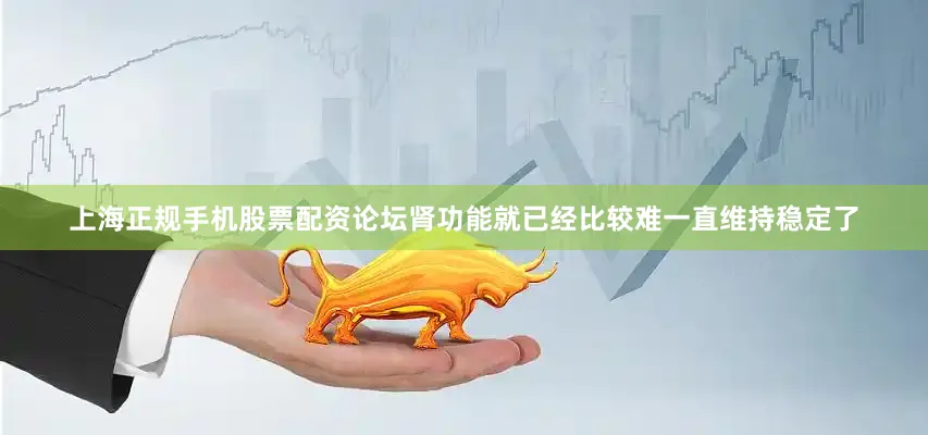 上海正规手机股票配资论坛肾功能就已经比较难一直维持稳定了