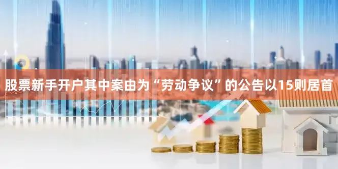股票新手开户其中案由为“劳动争议”的公告以15则居首